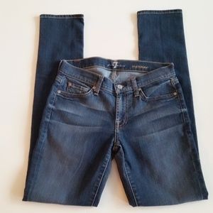 7 For All Mankind	Roxannne Straight Leg Jeans